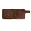 Persian Leather Bifold Wallet for Men with Anil Design