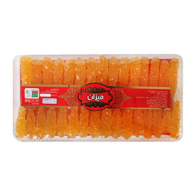 Persian Saffron Nabat Rock Candy on Stick – Tea & Coffee Sweetener, 400g