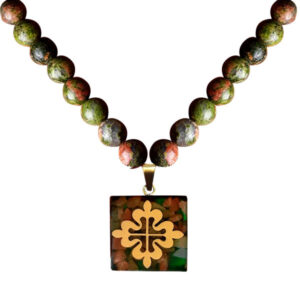Persian Gold Plated Necklace for Women Mahan