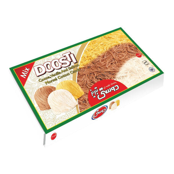 Pashmak – Persian Cotton Candy Floss with Mixed Flavors (2x)