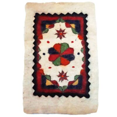 Persian Wool Felt Rug 100% Natural and Handmade Teb302
