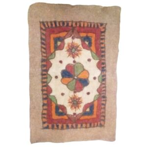 Persian Wool Felt Rug 100% Natural and Handmade Teb20