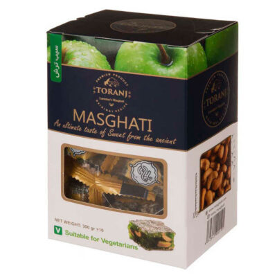 Persian Lari Masghati Halva – Traditional Apple & Nut Flavored Sweet with Fruity Notes and Soft Texture (3x)
