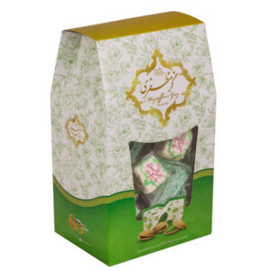 Mozaffari Gaz (3x Pack): Pistachio – Traditional Iranian Rosewater Nougat 200 (4x)
