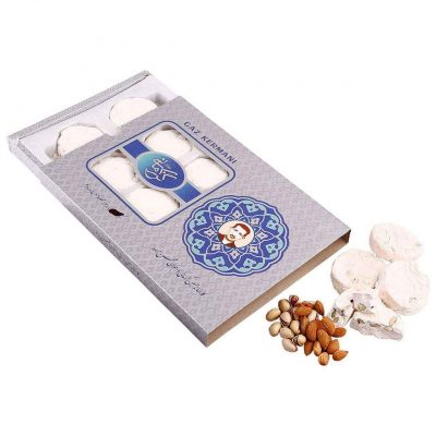 Kermani Ardi Persian Gaz Nougat – Pistachio & Almond with Traditional Rosewater Aroma and Rich Nutty Flavor