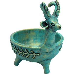 Decorative Pottery Accent – Candy Bowl Model Goat