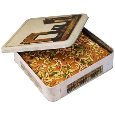 Shirin Gaz Sohan Asali – Traditional Isfahan Honey Brittle with Pistachio, Saffron-Rosewater Aroma and Crisp Nutty Texture – 500g