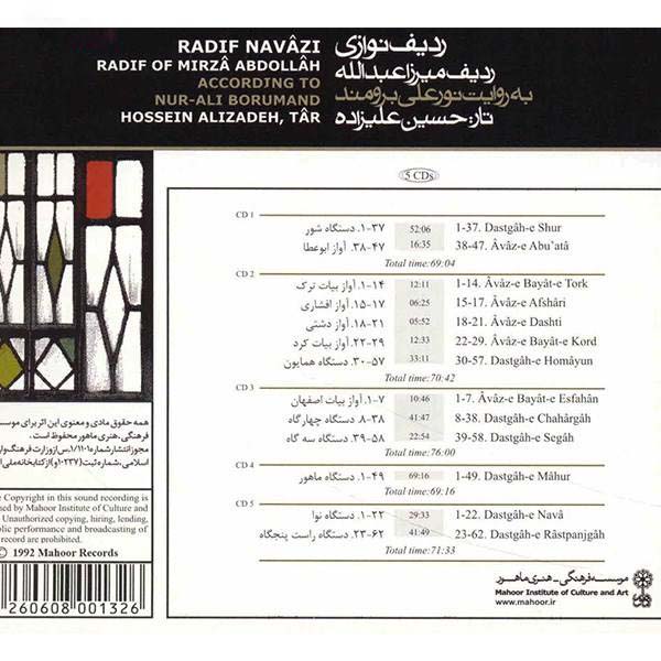 The Radif of Mirza Abdollah for Tar – Classic Edition