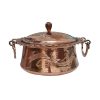 Persian Copper Cooking Pot - Traditional Artisan Style, Model 04