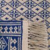 Persian Handwoven Zilou Floor Covering Rug Blue