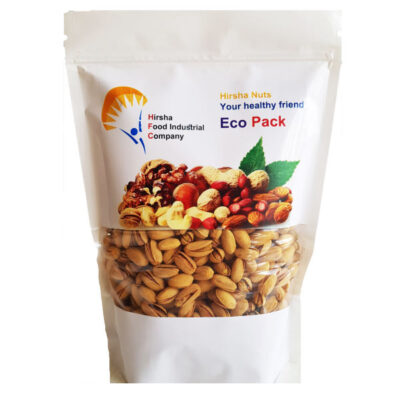 Salted Roasted Persian Akbari Pistachios with Saffron Flavor, Super Long In-Shell Premium Variety, 1000g