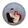 Hand-Painted Decorative Pottery Wall Plate Love's Portrait