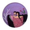 Hand-Painted Decorative Pottery Wall Plate Love's Portrait