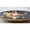 Handcrafted Persian Pottery Wall Clock - Hand-Painted Jahan Man
