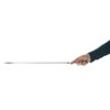 Set of Six Flat & Twisted Skewers (50 cm) for Chicken Kebab and Grilling