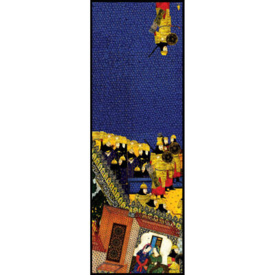 Persian Print Shawl for Women Artistic Lashgariyan