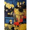 Persian Print Shawl for Women Artistic Lashgariyan