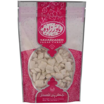 Persian Shekar Panir – Traditional Sugar Candy with Aromatic Cardamom Flavor 2-Pack