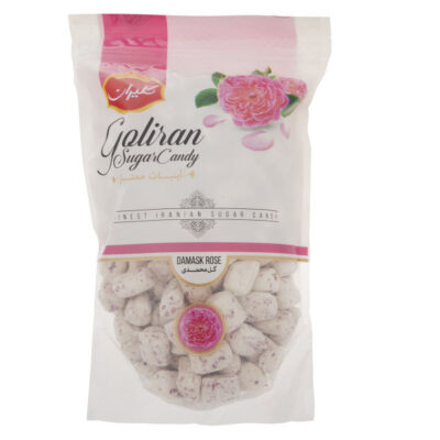 Persian Shekar Panir – Traditional Sugar Candy with Damask Rose & Rosewater Flavor 2-Pack