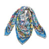 Silk Scarf for Women - Luxe Paisley Print, Vibrant Cashmere Design