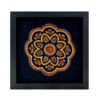 Persian Embroidered Tapestry Wall Hanging – Floral Toranj Textile Art