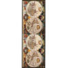Persian Print Shawl for Women Artistic Model Earth
