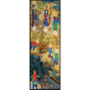Persian Print Shawl for Women Artistic Shahnameh