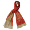 Traditional Persian Red Shawl for Women Model Sun