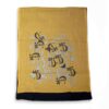 Persian Print Shawl for Women Artistic Calligraphy Lightweight Cotton