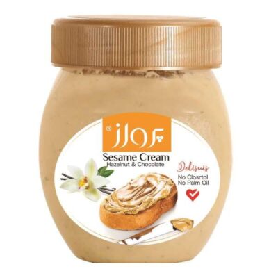 Creamy Vanilla Tahini Sesame Paste, Oghab, 600 g (3-Pack)