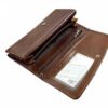 Persian Leather Long Wallet for Women with Poem