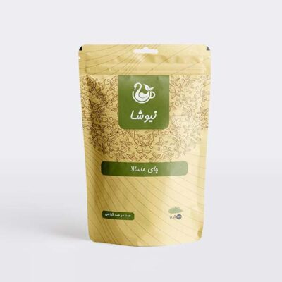 Newsha Instant Masala Chai Powder | Authentic Spiced Black Tea with Cardamom, Cinnamon, Ginger & Clove, 5 Packs