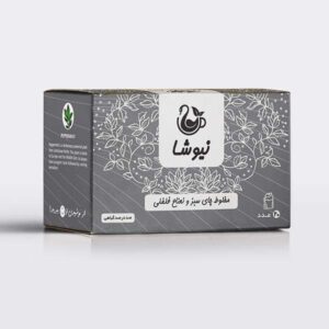 Newsha Peppermint Flavored Green Tea 70 gr (10x)