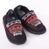Handcrafted Persian Giveh Shoes - Bamdad Artistic Black Model