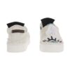 Handcrafted Persian Giveh Shoes - Artistic Eye White Model