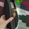 Handcrafted Persian Giveh Shoes - Classic Black Klash