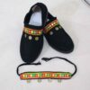 Handcrafted Persian Giveh Shoes - Traditional Black Model