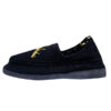 Handcrafted Persian Giveh Shoes - Artistic Eye Black Model