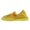 Handcrafted Persian Giveh Shoes - Paizz Striped Yellow Model