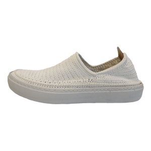 Handcrafted Persian Giveh Shoes – White Klash Model