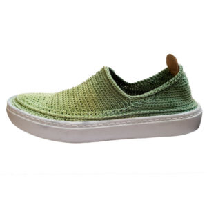 Handcrafted Persian Giveh Shoes – Bishe Green Model