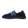 Handcrafted Persian Giveh Shoes - Navy Blue Klash Model