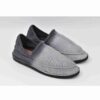 Handcrafted Persian Giveh Shoes - Shab Gray Model