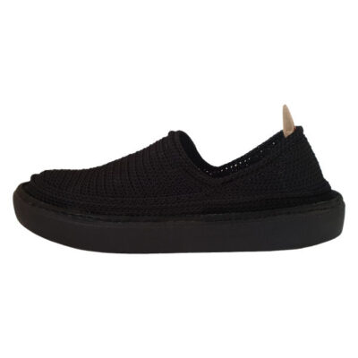 Handcrafted Persian Giveh Shoes - Black Klash Model