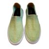 Handcrafted Persian Giveh Shoes - Bishe Green Model