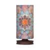 Minimalist Persian Wooden Table Lamp & Bedside Cylinder Handcrafted MT8