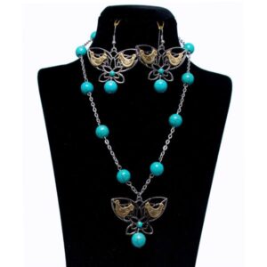 Persian Morghe Amin Jewelry Set Model Butterfly