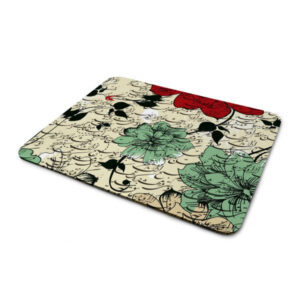 Desk Mouse Pad Artisanal Persian Calligraphy Pattern Flowers