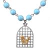 Persian Steel Necklace Minimalist Morghe Amin