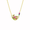 Persian Brass Necklace Minimalist Amin Model Mah